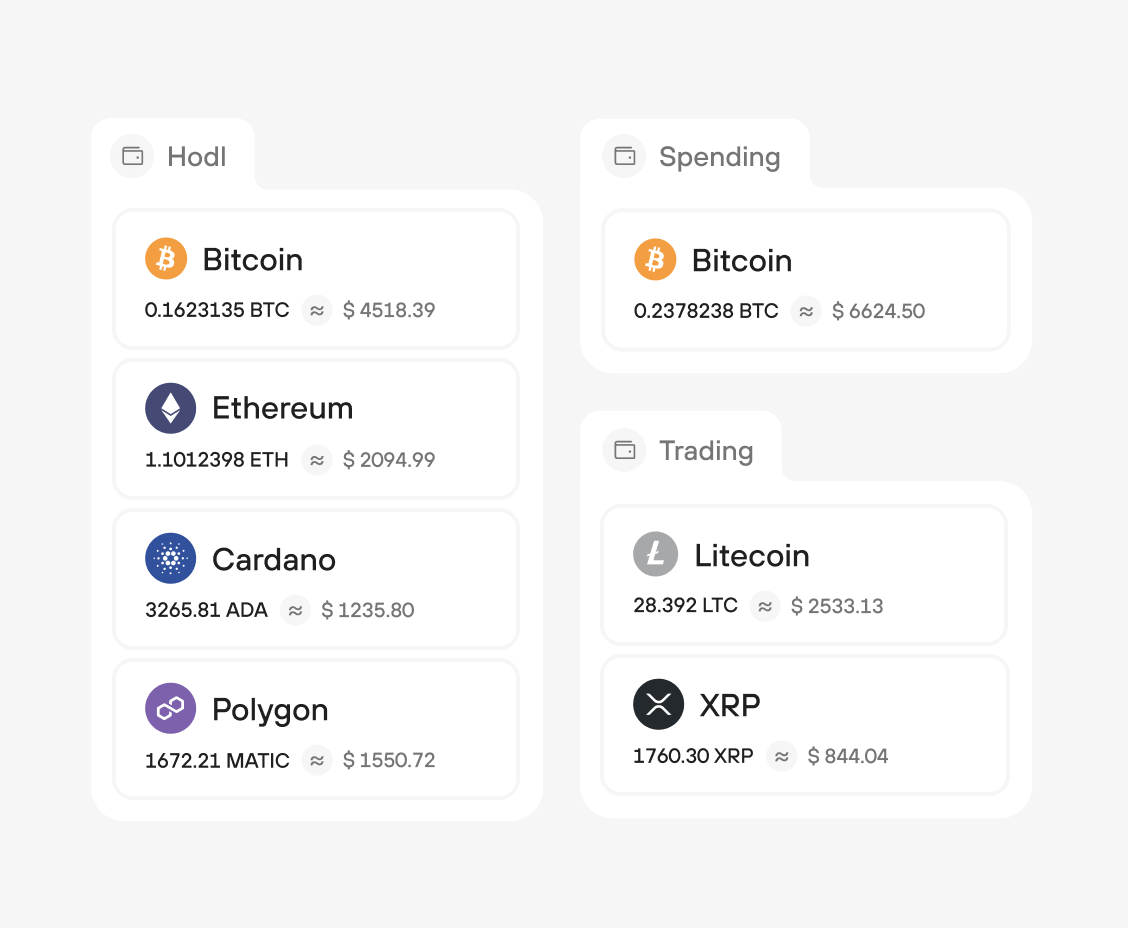 Create Multiple Wallets
